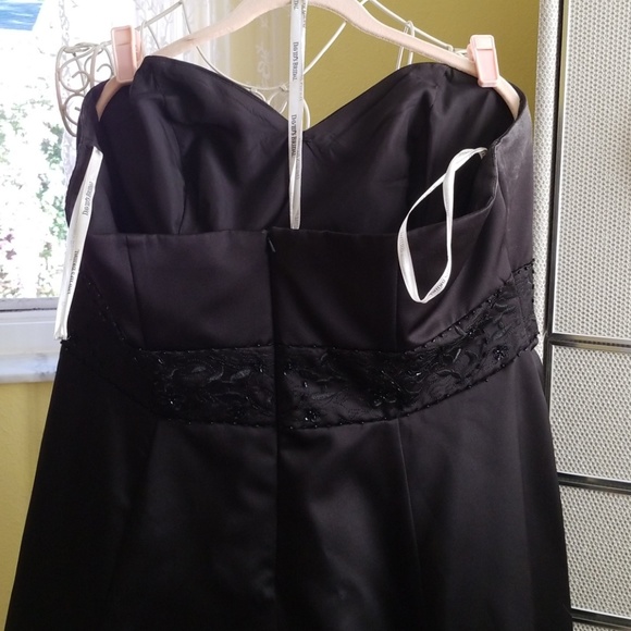Sz 18 Formal Black Dress Sleeveless - Picture 5 of 8